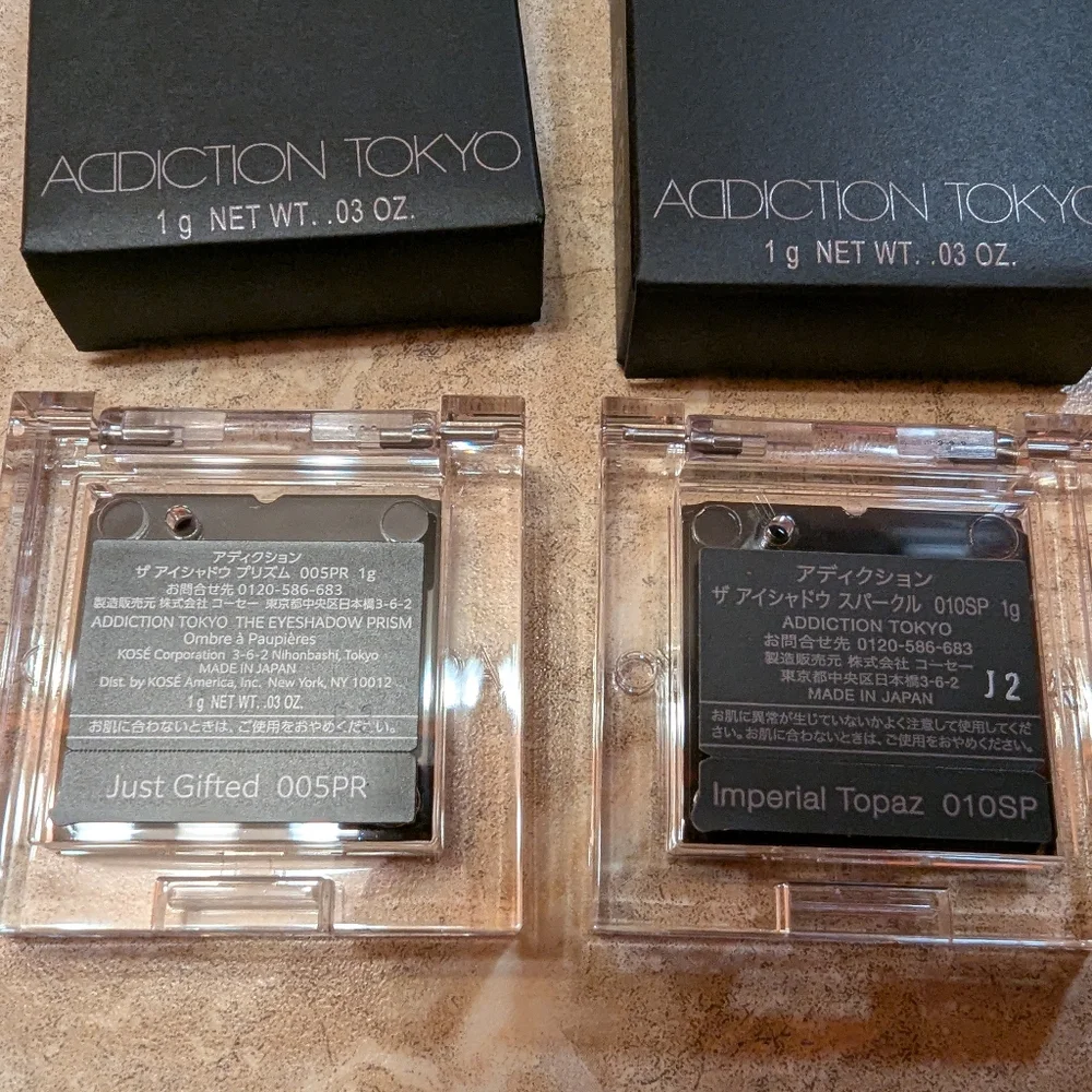 Addiction Tokyo Eyeshadow Lot